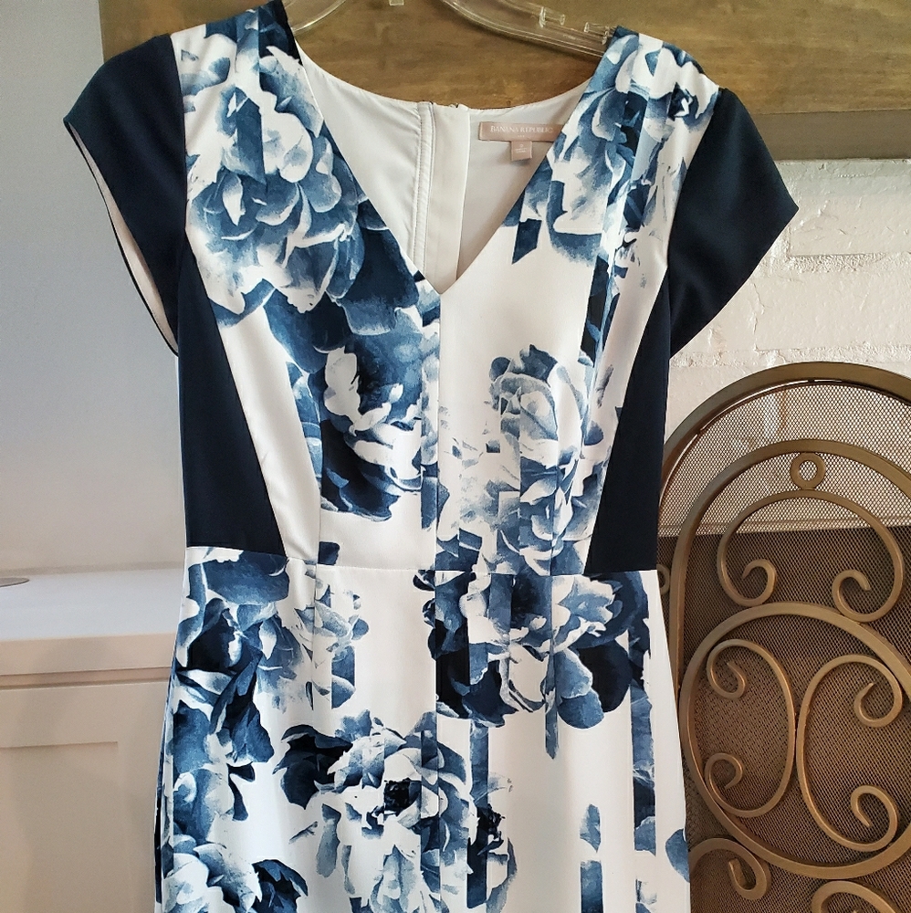 Banana Republic Floral Mini Dress